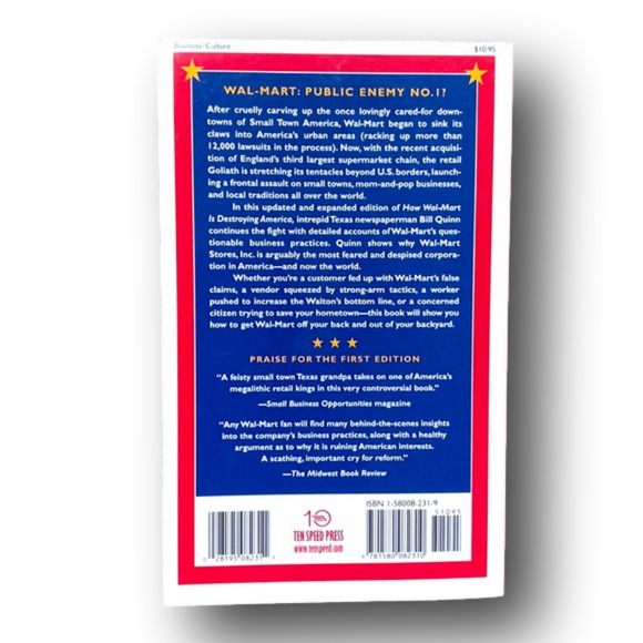 3/$12 How Wal-Mart Is Destroying America (And The World) by Bill Quinn - Picture 2 of 2